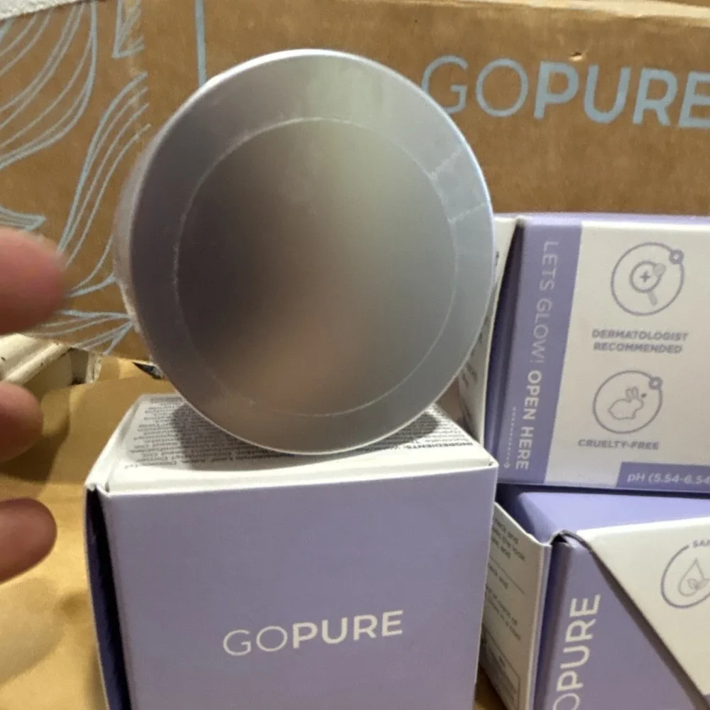 goPure Tighten & Lift Neck Cream Firming Moisturizer 1.7 fl oz Gluten-Free